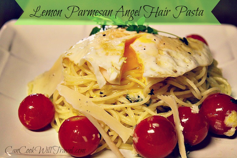 Lemon Parmesan Angel Hair