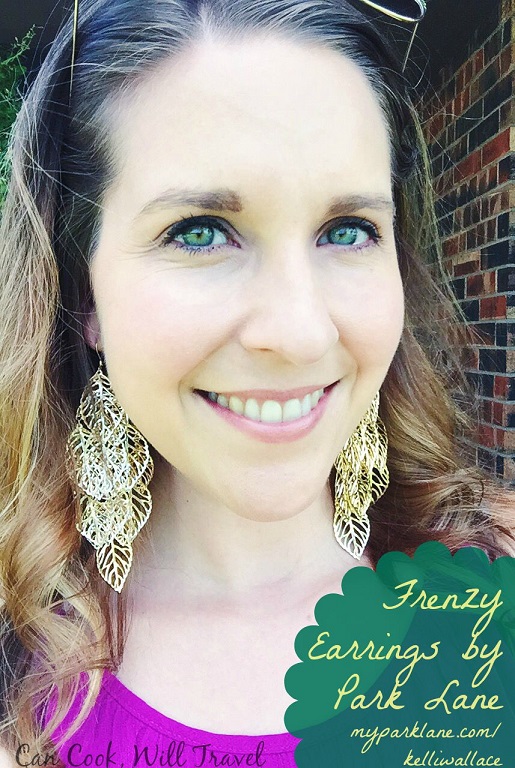 I'm LOVING these Frenzy earrings and they're lightweight and wearable all day.