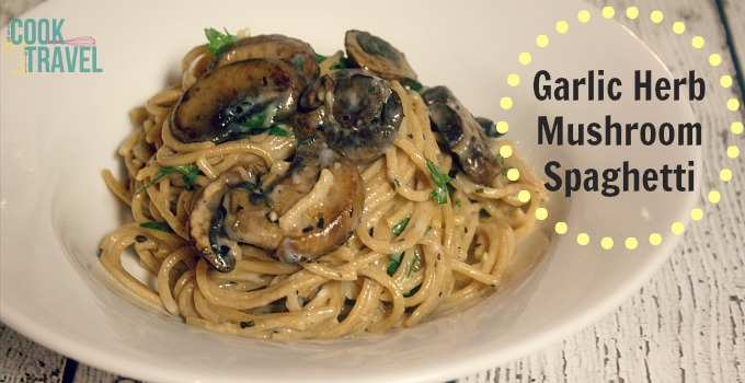 Garlic Herb Mushroom Spaghetti_Slider