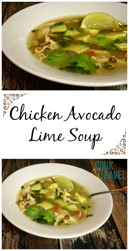 Get Your Soup On with Chicken Avocado Lime Soup ... It's Soooo Good ...