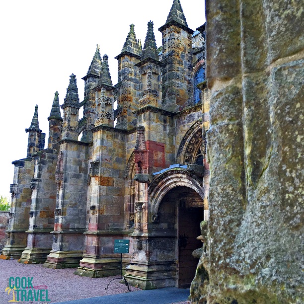 Rosslyn Chapel is a special place steeped in history and was built right in 1446 ... before Columbus found America! So cool!