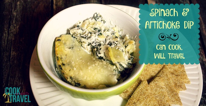 Lightened Up Spinach Artichoke Dip