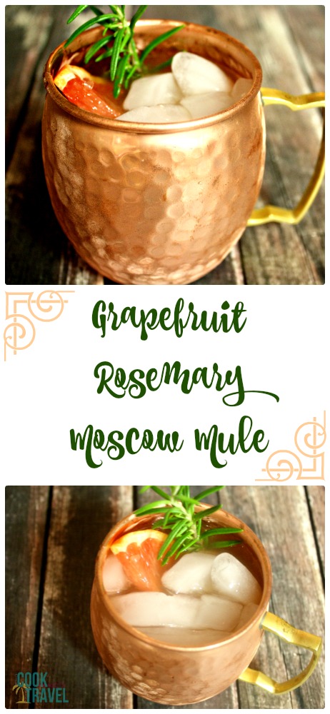 Grapefruit Rosemary Moscow Mule