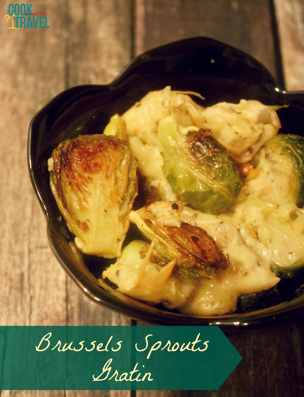 Brussels Sprouts Gratin