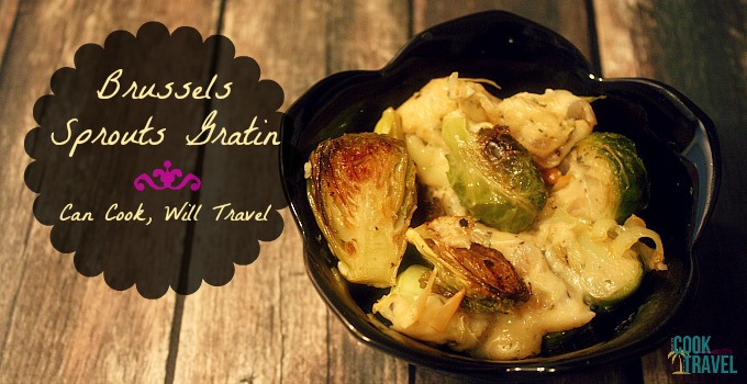 Brussels Sprouts Gratin