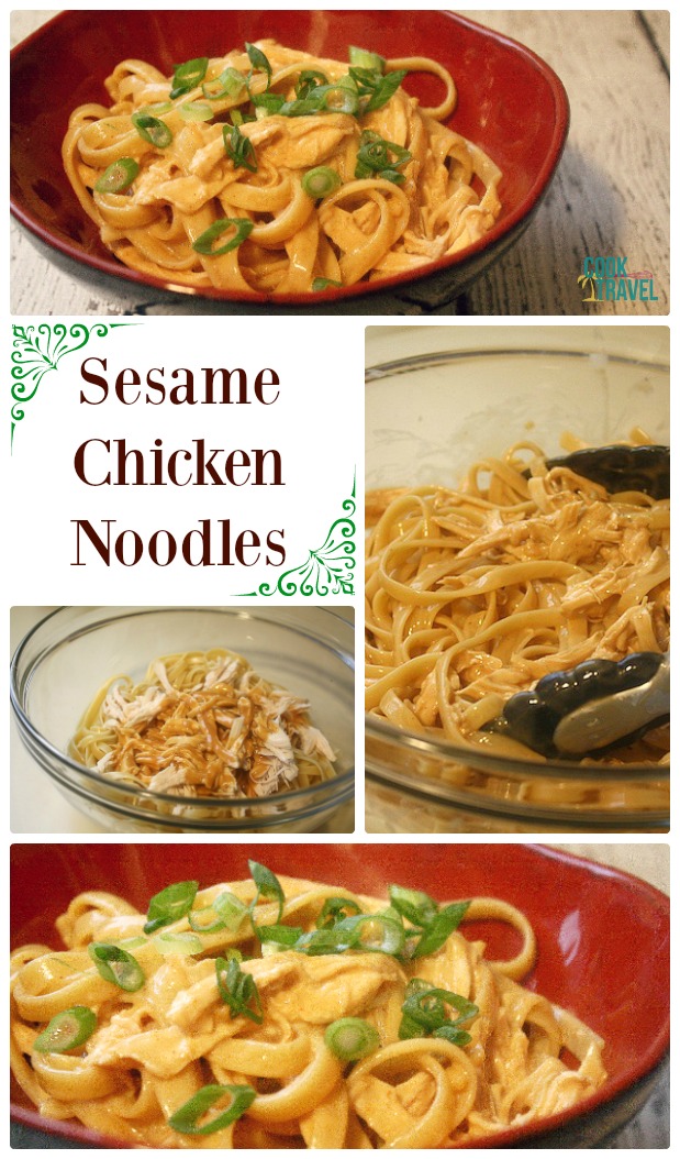 Sesame Chicken Noodles