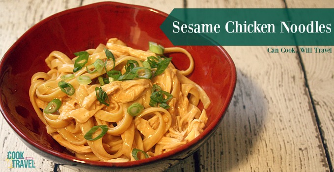 Sesame Chicken Noodles