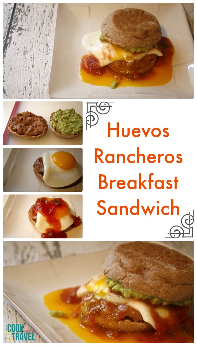 Huevos Rancheros Breakfast Sandwich