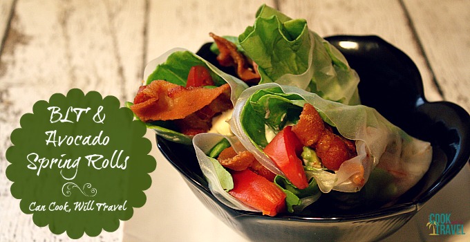 BLT Avocado Summer Rolls