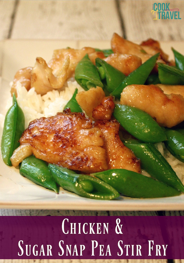 Chicken Sugar Snap Pea Stir Fry