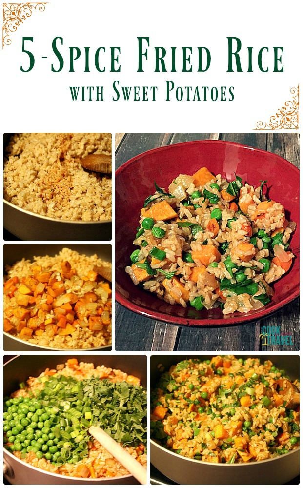 5-Spice Fried Rice with Sweet Potatoes