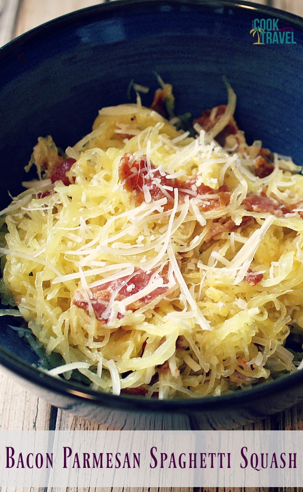 Bacon Parmesan Spaghetti Squash