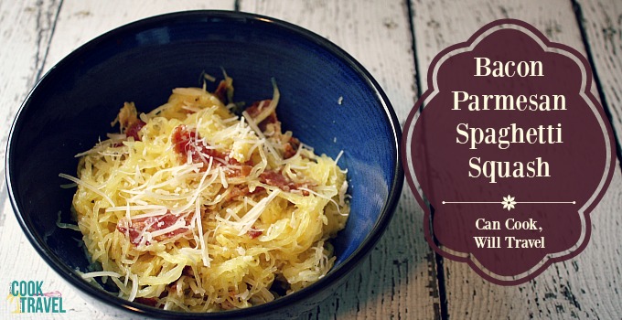 Parmesan Bacon Spaghetti Squash