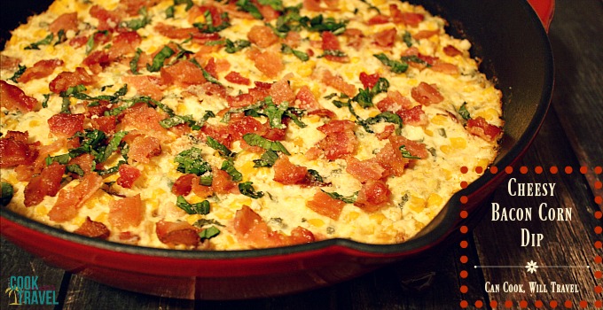 Cheesy Bacon Corn Dip