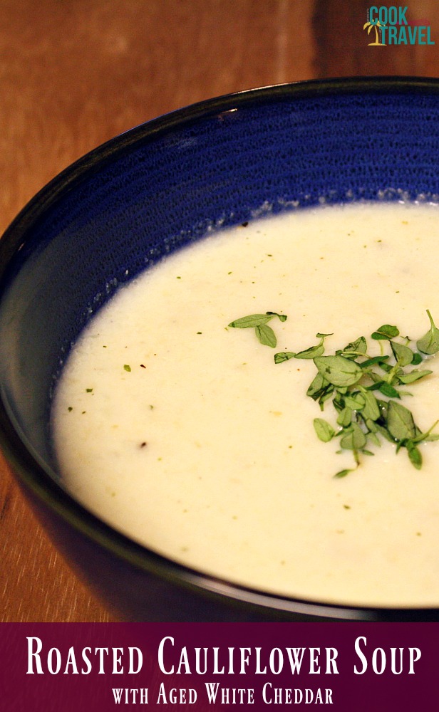 roasted cauliflower soup