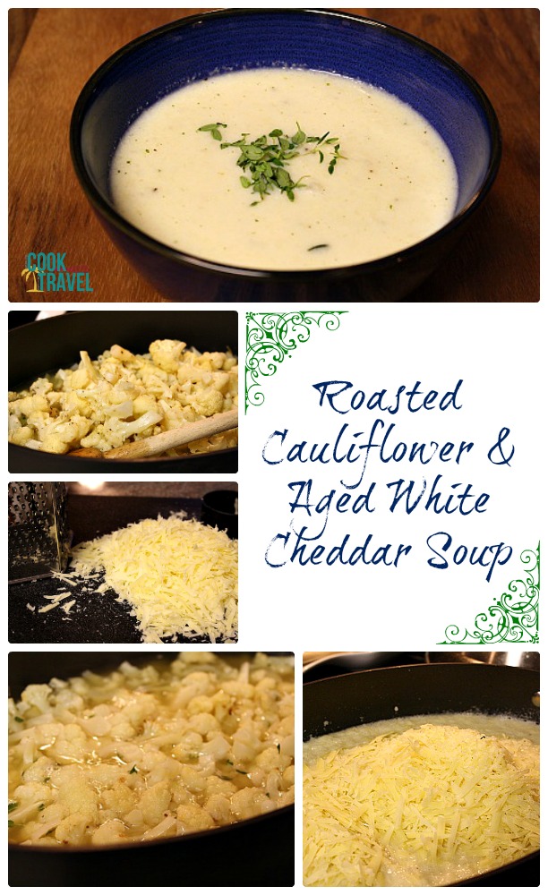 roasted cauliflower soup