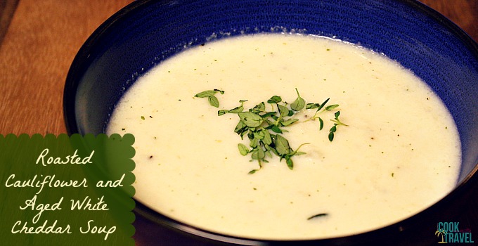 roasted cauliflower soup