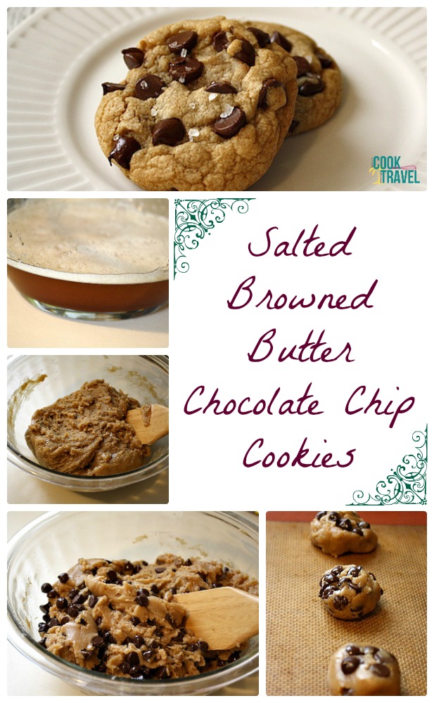 Salted Browned Butter Chocolate Chip Cookies