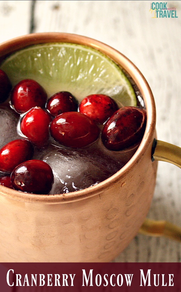 Holiday Cranberry Cocktails