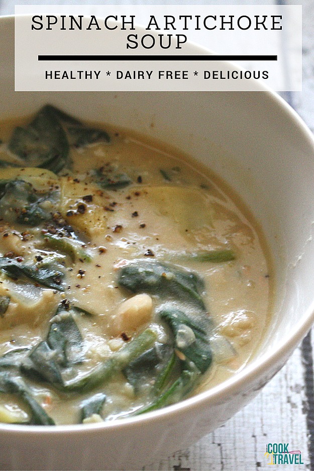 Spinach Artichoke Soup