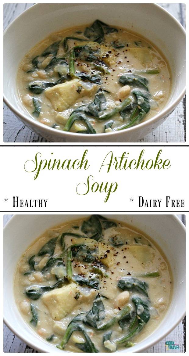 Spinach Artichoke Soup