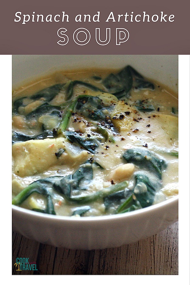 Spinach Artichoke Soup