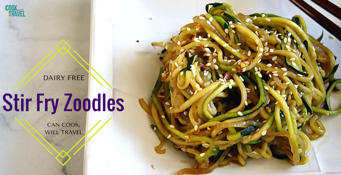 Stir Fry Zoodles