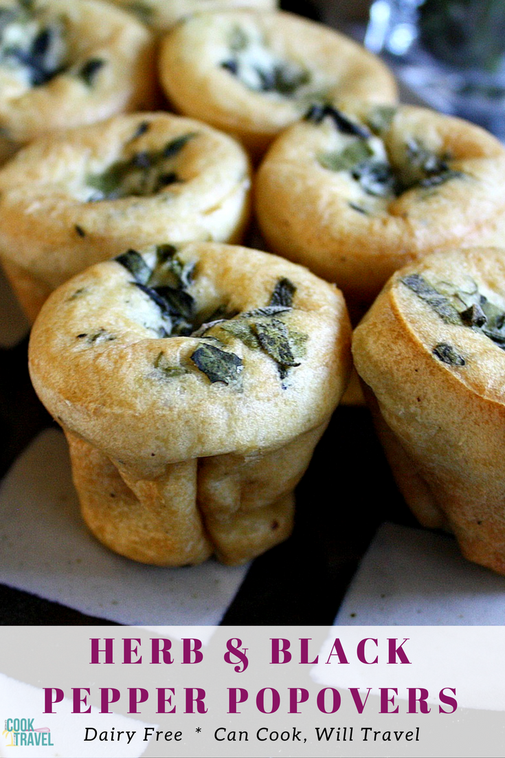 Herb Filled Popovers