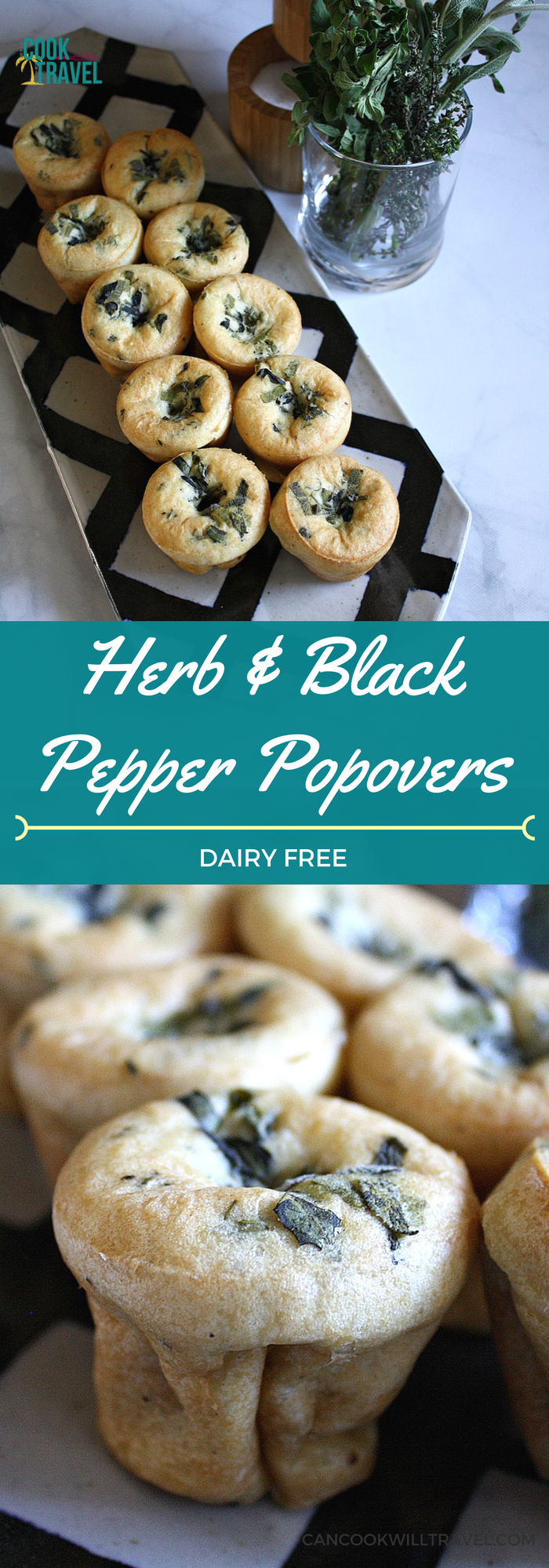 Herb Filled Popovers