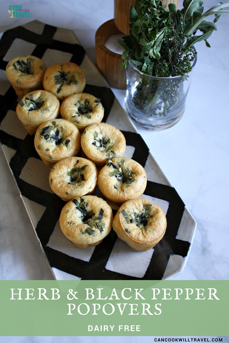 Herb Filled Popovers