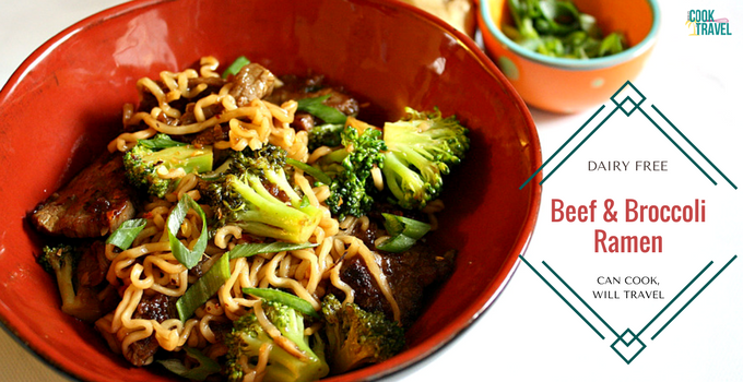 Beef and Broccoli Ramen