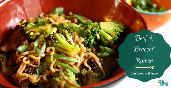 Broccoli Beef Ramen