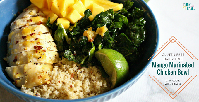 Chili Lime Mango Chicken Bowl