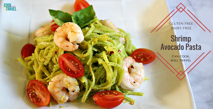 Shrimp Avocado Pasta