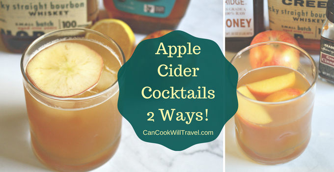 Apple Cider Cocktails