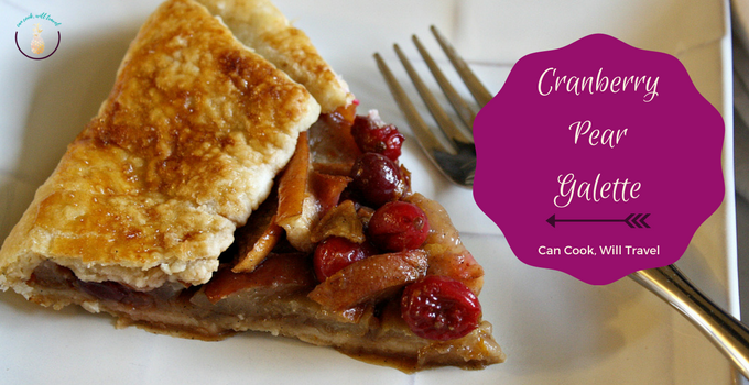 Cranberry Pear Galette