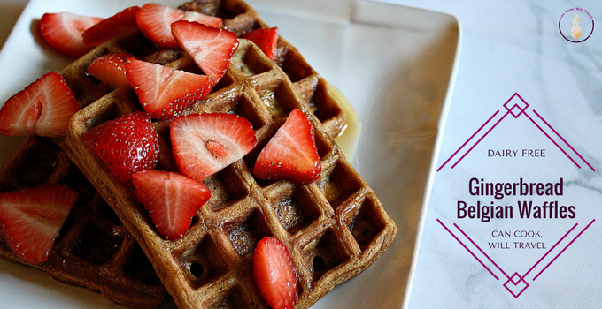 Gingerbread Waffles