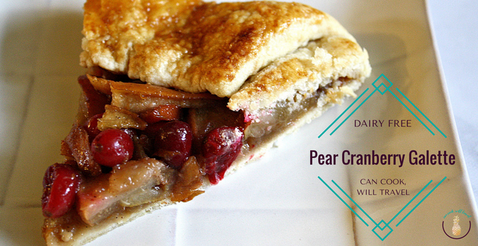 Pear Cranberry Galette