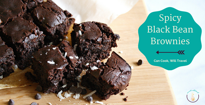 Spicy Black Bean Brownies - Dairy & Gluten Free - Can Cook, Will Travel