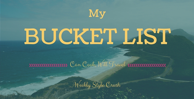 My Bucket List