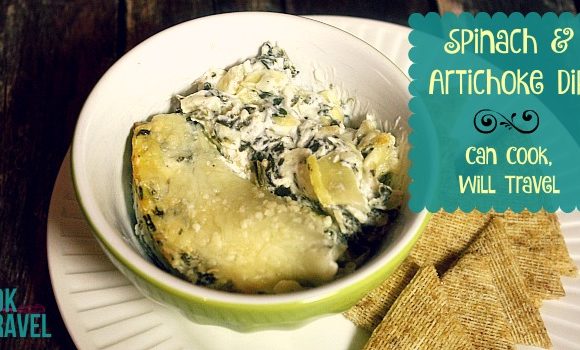 Lightened Up Spinach Artichoke Dip