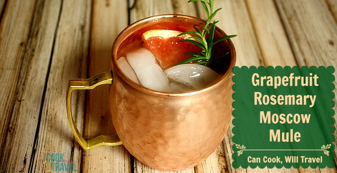 Grapefruit Rosemary Moscow Mule