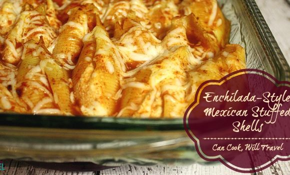 Enchilada-Style Mexican Stuffed Shells