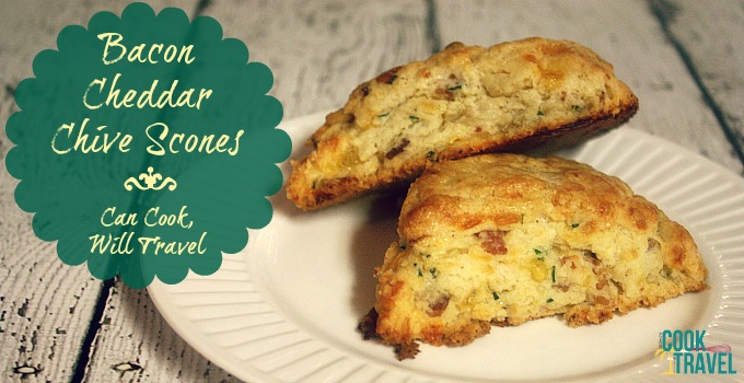 Bacon Cheddar Chive Scones