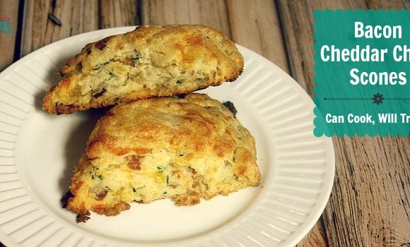 Cheddar Bacon Chive Scones