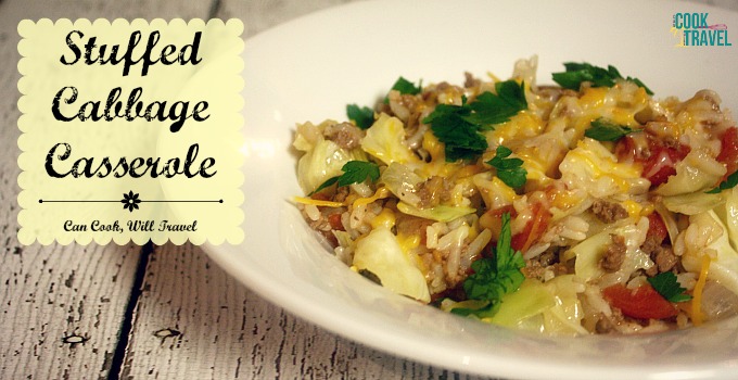 Stuffed Cabbage Casserole