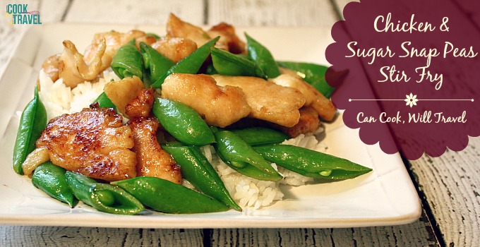 Chicken Sugar Snap Pea Stir Fry