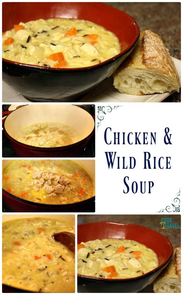Chicken and Wild Rice Soup That Hits the Spot - Can Cook, Will Travel