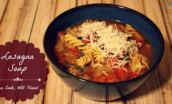 Lasagna Style Soup