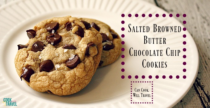 Salted Browned Butter Chocolate Chip Cookies